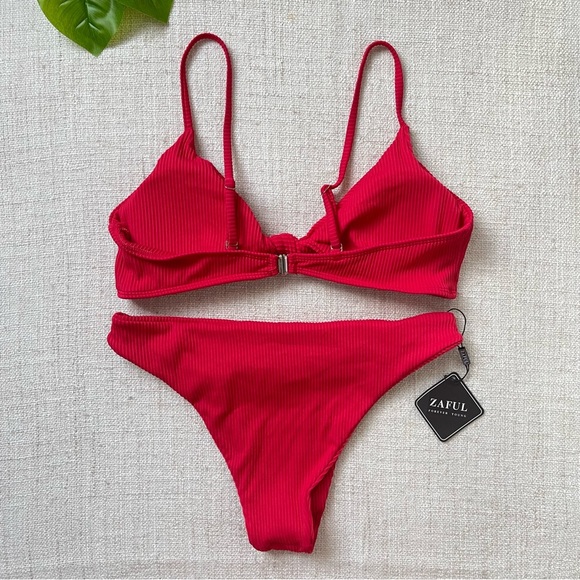Zaful Red Bikini - Picture 3 of 5